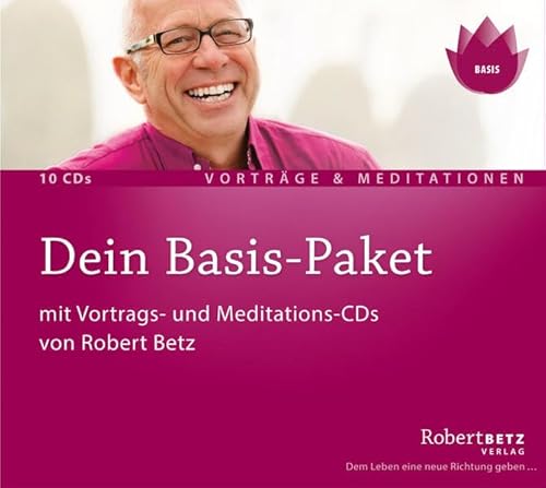 Dein Basis-Paket für ein glückliches Leben - 10 CDs: mit Vortrags- und Meditations-CDs von Robert Betz Dein Basis-Paket für ein glückliches Leben - 10 CDs: mit Vortrags- und Meditations-CDs von Robert Betz