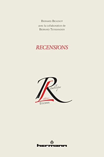 Recensions (HR.COL.REP.LETT)