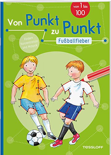 Von Punkt zu Punkt. Fußballfieber: Von 1 bis 100