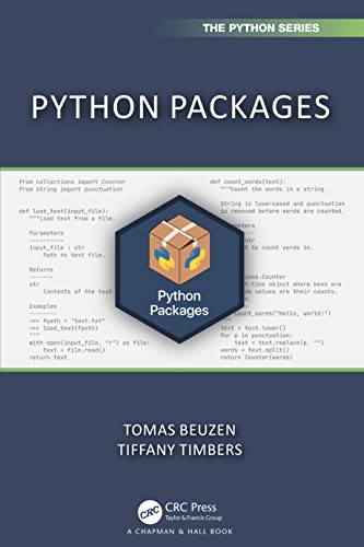 Python Packages (Chapman & Hall/Crc the Python) von Chapman and Hall/CRC