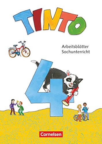 Tinto Sachunterricht - Neubearbeitung 2018 - 4. Schuljahr: Arbeitsblätter - 56 verschiedene farbige Seiten (lose Blätter) von Cornelsen Verlag GmbH