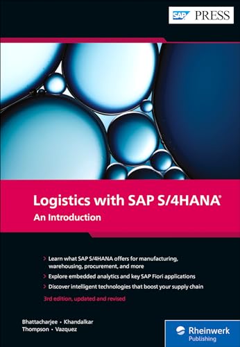 Logistics with SAP S/4HANA: An Introduction (SAP PRESS: englisch) von SAP PRESS