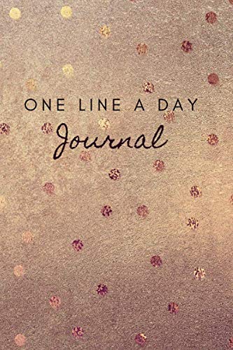 One Line A Day Journal: A Five-Year Memory Book, Diary, Notebook, 368 Lined Pages, Simple Design (Daily Journal For Women To Write In, Band 2) von Independently published
