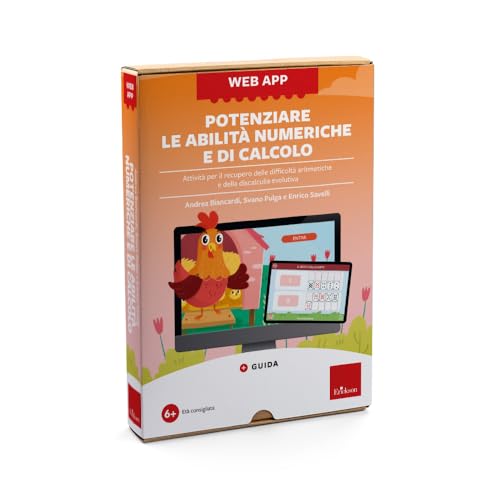 Potenziare le abilità numeriche e di calcolo. Web app. Con software (Software didattico) von Erickson