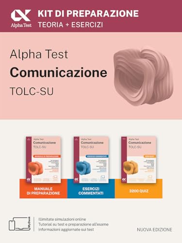 Alpha Test Comunicazione. Kit di preparazione. Per l'ammissione a tutti i corsi dell'area di Comunicazione tra cui Scienze della Comunicazione, ... Con espansione online (TestUniversitari) von Alpha Test
