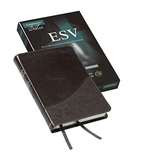 ESV Pitt Minion Reference Edition ES442:X Black Imitation Leather: English Standard Version, Black Imitation, Pitt Minion Reference Bible