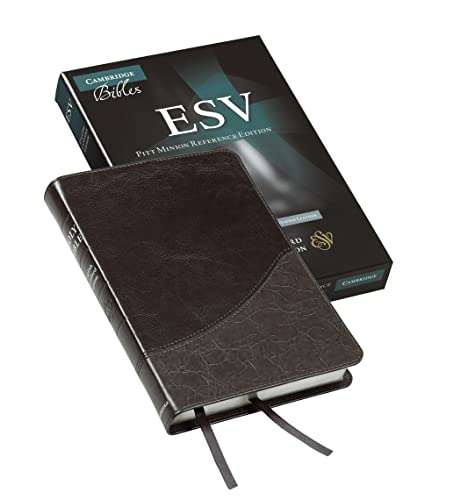 ESV Pitt Minion Reference Edition ES442:X Black Imitation Leather: English Standard Version, Black Imitation, Pitt Minion Reference Bible ESV Pitt Minion Reference Edition ES442:X Black Imitation Leather: English Standard Version, Black Imitation, Pitt Minion Reference Bible