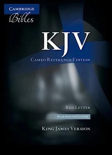 KJV Cameo Reference Edition KJ452:XR Black Imitation Leather: King James Version Black Imitation Leather Cameo Reference Bible KJV Cameo Reference Edition KJ452:XR Black Imitation Leather: King James Version Black Imitation Leather Cameo Reference Bible von Cambridge University Press