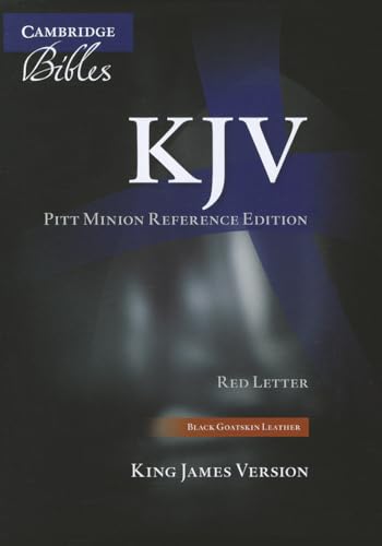 KJV Pitt Minion Reference Edition KJ446:XR: King James Version, Black, Goatskin Leather, Pitt Minion Reference Edition