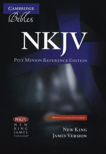 NKJV Pitt Minion Reference Edition NK446XR Brown Goatskin Leather: New King James Version, Pitt Minion Reference Edition,Brown Goatskin Leather