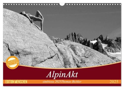 AlpinAkt (Wandkalender 2025 DIN A3 quer), CALVENDO Monatskalender: Klassische Aktfotografie in alpiner Landschaft