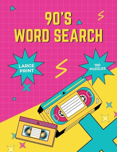90's Word Search Puzzles for Adults: Word Search Puzzles for Adults and Seniors, Large Print Word Find Books, Pop Culture Word Search Book 90's Word Search Puzzles for Adults: Word Search Puzzles for Adults and Seniors, Large Print Word Find Books, Pop Culture Word Search Book von Laura Bidden