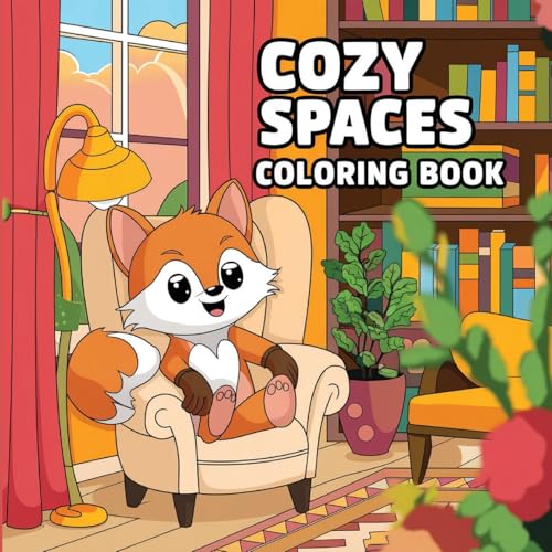 Bold and Easy Cozy Spaces Relaxing Coloring Book: Coloring Book for Adults ( Large Print ) von Laura Bidden