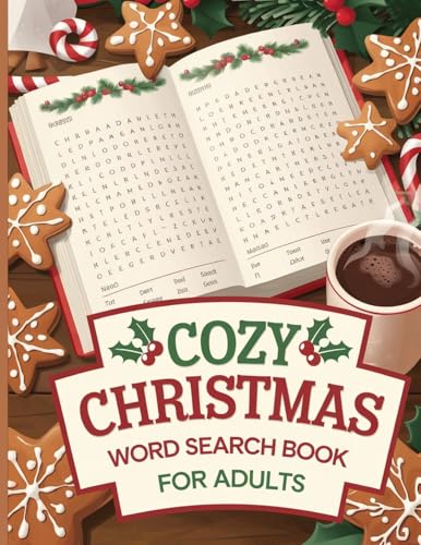 Cozy Christmas Word Search Book for Adults 2024 Cozy Christmas Word Search Book for Adults 2024 von Laura Bidden
