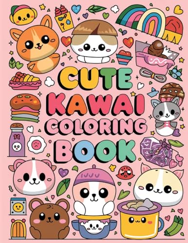 Cute Kawaii Coloring Book for Kids: Kawaii Coloring Book for Children, Kawaii Coloring Pages Cute Kawaii Coloring Book for Kids: Kawaii Coloring Book for Children, Kawaii Coloring Pages von Laura Bidden