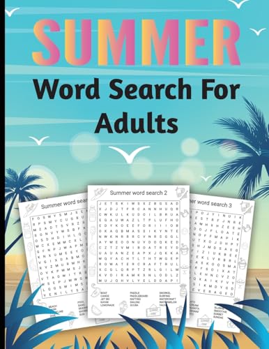 Summer Word Search for Adults: Large Print Puzzle Word Search Book, Activity Books Summer Word Search for Adults: Large Print Puzzle Word Search Book, Activity Books von Laura Bidden