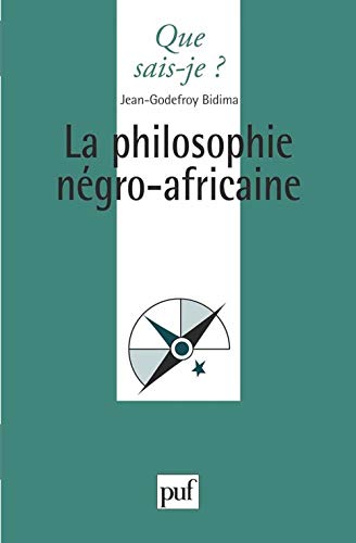La philosophie négro-africaine von QUE SAIS JE