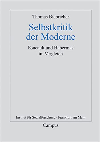 Selbstkritik der Moderne: Foucault und Habermas im Vergleich (Frankfurter Beiträge zur Soziologie und Sozialphilosophie, 7) von Campus Verlag