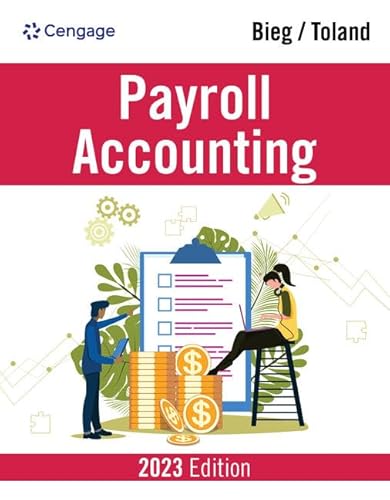 Payroll Accounting 2023 Edition von Cengage Learning