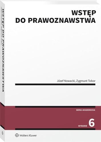 Wstęp do prawoznawstwa (SERIA AKADEMICKA)