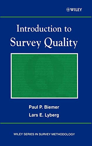 Introduction to Survey Quality (Wiley Series in Survey Methodology) von Wiley