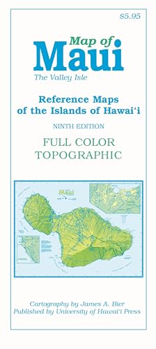 Map of Maui: The Valley Isle (Reference Maps of the Islands of Hawai‘i) von University of Hawaii Press