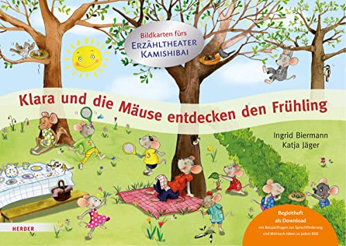 Klara und die Mäuse entdecken den Frühling. Bildkarten fürs Erzähltheater Kamishibai von Verlag Herder