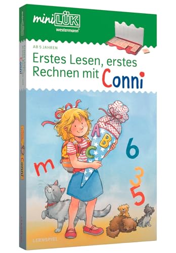 miniLÜK-Set: Vorschule/1. Klasse Erstes Lesen, erstes Rechnen mit Conni (miniLÜK-Sets: Kasten + Übungsheft/e)