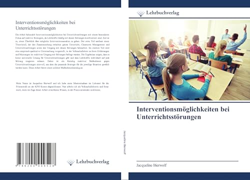Interventionsmöglichkeiten bei Unterrichtsstörungen: DE von Lehrbuchverlag