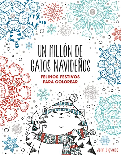 Un millón de gatos navideños: felinos festivos para colorear (Obras diversas)