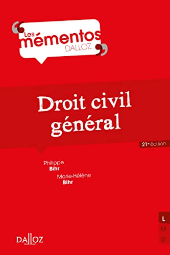 Droit civil général. 21e éd. von NATHAN