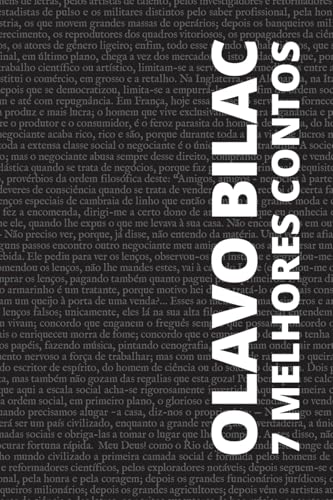 7 melhores contos - Olavo Bilac von Tacet Books