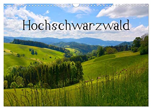 Hochschwarzwald (Wandkalender 2025 DIN A3 quer), CALVENDO Monatskalender von CALVENDO