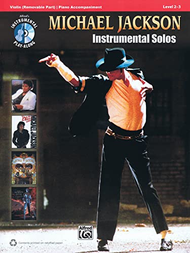 Michael Jackson Instrumental Solos für Violine (Buch & CD) (Pop Instrumental Solo Series)