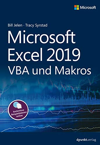Microsoft Excel 2019 VBA und Makros: Kostenlose Beispieldateien online (Microsoft Press)