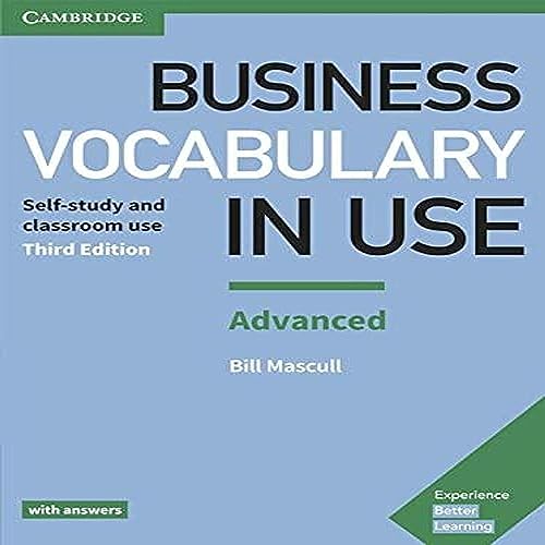 Business Vocabulary in Use: Advanced Book with Answers: Advanced: With Answers