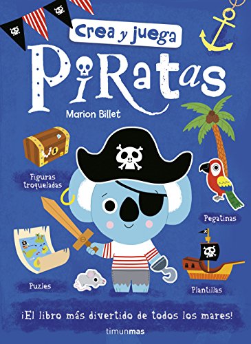 Crear y jugar. Piratas (Libros de actividades) von Timun Mas Infantil