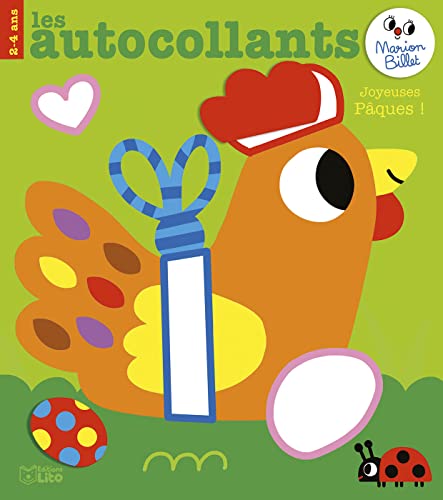Les autocollants de Marion Billet - Joyeuses Pâques - Dès 2 ans Les autocollants de Marion Billet - Joyeuses Pâques - Dès 2 ans
