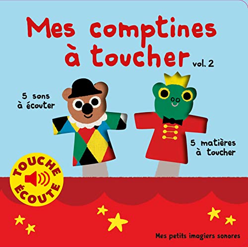 Mes comptines à toucher.Vol.2: 5 matières à toucher, 5 sons à écouter von Gallimard Jeune