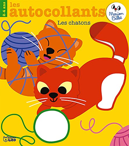Les autocollants de Marion Billet - Les Chatons (Autocollants Marion Billet)