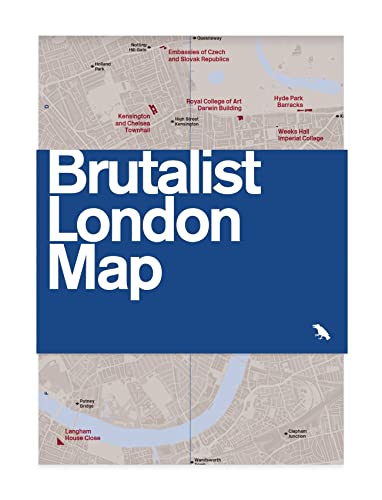 Brutalist London Map: Guide to Brutalist Architecture in London - 2nd Edition (Blue Crow Media Architecture Maps) Brutalist London Map: Guide to Brutalist Architecture in London - 2nd Edition (Blue Crow Media Architecture Maps)