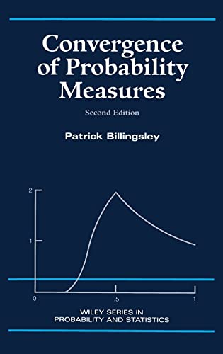 Convergence of Probability Measures (Wiley Series in Probability and Statistics) von Wiley