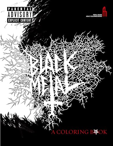 Black Metal Coloring Book: A Coloring Book (Feral House Coloring Books for Adults)