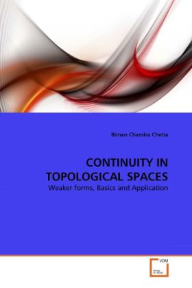 CONTINUITY IN TOPOLOGICAL SPACES von VDM Verlag Dr. Müller