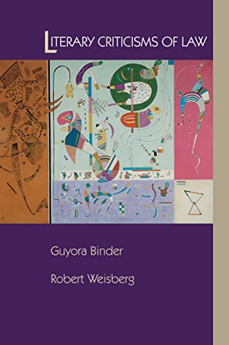Literary Criticisms of Law von Princeton University Press