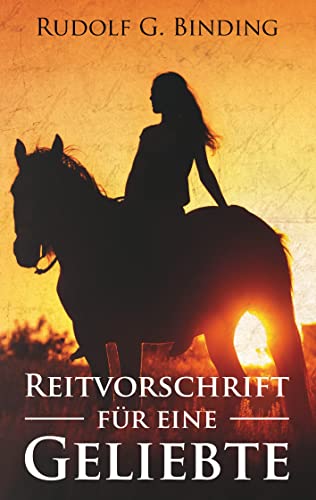 Reitvorschrift für eine Geliebte von Books on Demand
