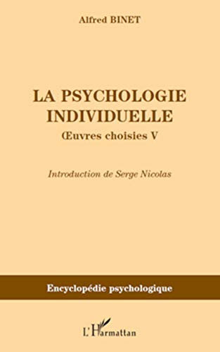 La psychologie individuelle: Œuvres choisies V