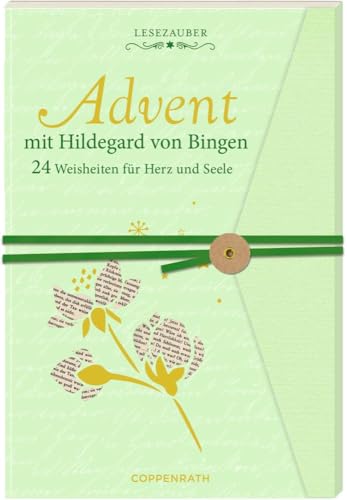 Briefbuch: Advent mit Hildegard von Bingen - 24 Weisheiten für Herz und Seele (Literarische Adventskalender)