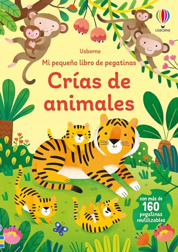 Crías de animales (Mi pequeño libro de pegatinas) von Ediciones Usborne