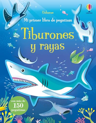 Tiburones y rayas (Mi primer libro de pegatinas) von Ediciones Usborne